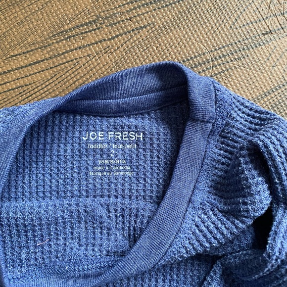 🌸3/$10🌸 joe fresh waffle top - Picture 2 of 2